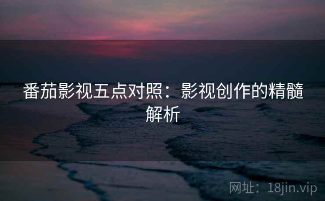 番茄影视五点对照：影视创作的精髓解析